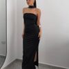 VESTIDO LARGO STRAPLES