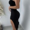 Vestido largo Straples