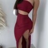 Vestido largo Straples