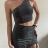 Vestido LOON lurex