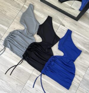 Vestido frunce