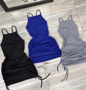 Vestido frunces