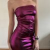 Vestido metálico