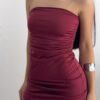 Vestido Straples + lazo
