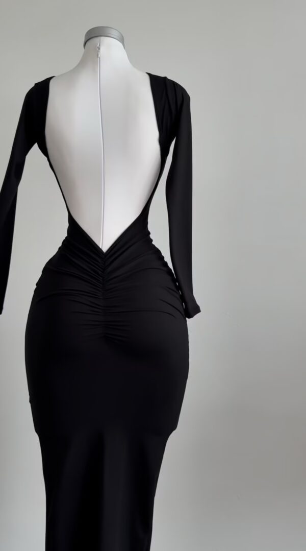 Vestido largo espalda