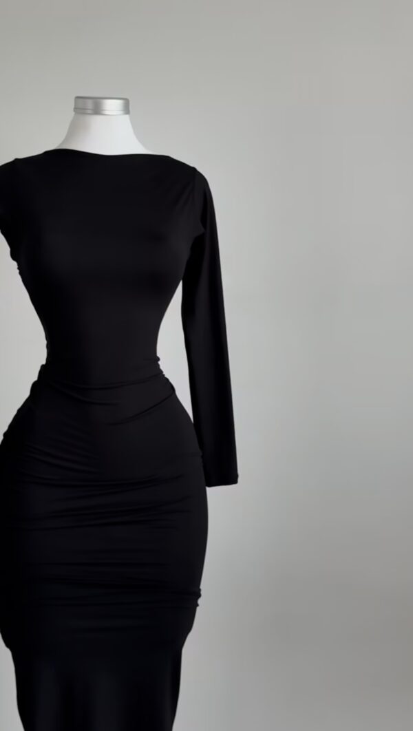 Vestido largo espalda
