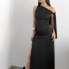 Vestido largo nudo