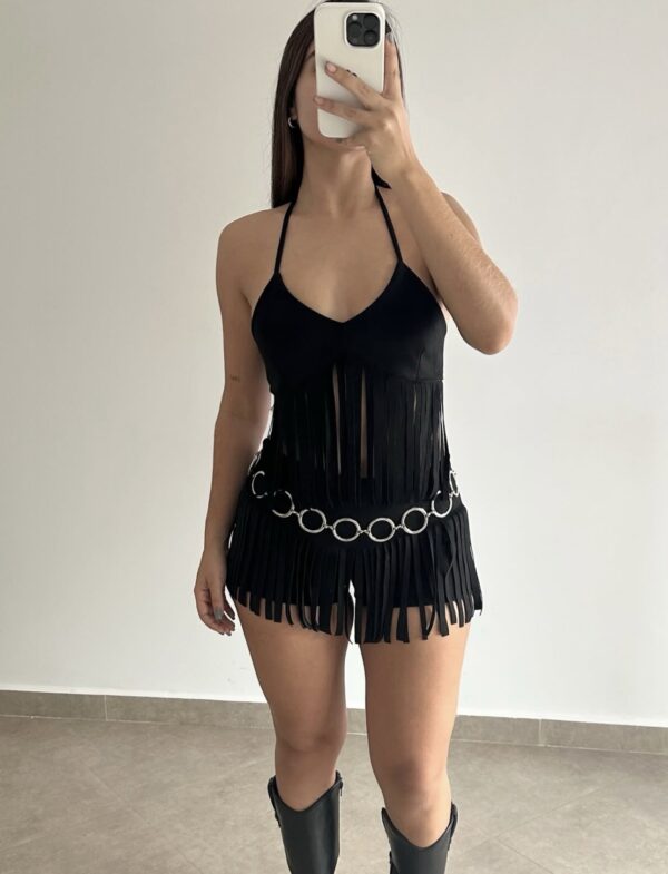 Conjunto gamuza