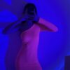 vestido fluor