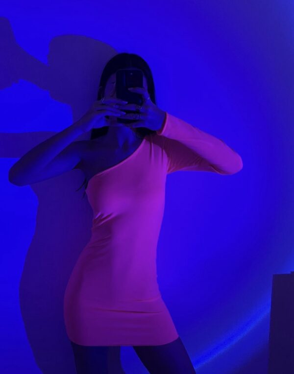 vestido fluor