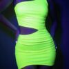 Vestido fluor