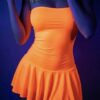 Vestido flúor