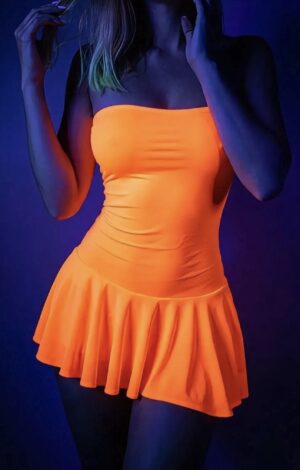 Vestido flúor